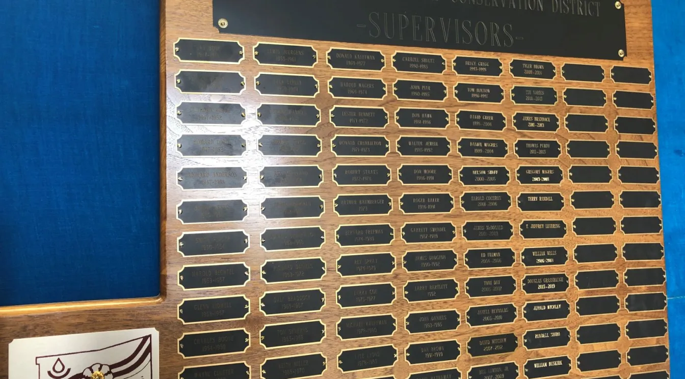 Soil and Water Conservation District Staff and Board Knox County, Ohio