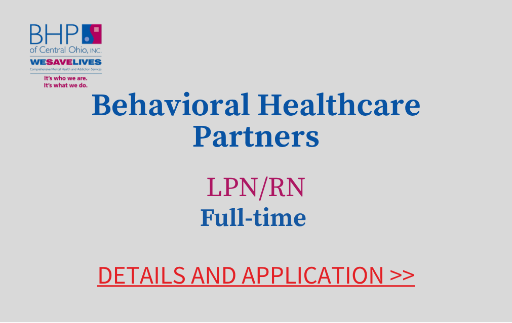 Behavioral Healthcare Partners Licensed Practical Nurse Registered Nurse Full-time Details and Application