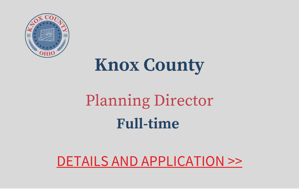 Knox County Planning Director Full time Details and application